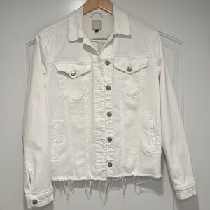 Joe’s Jeans White Denim Jacket